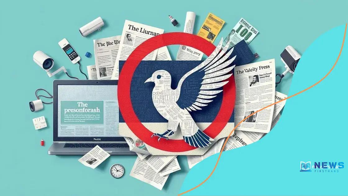 The role of technology in press censorship