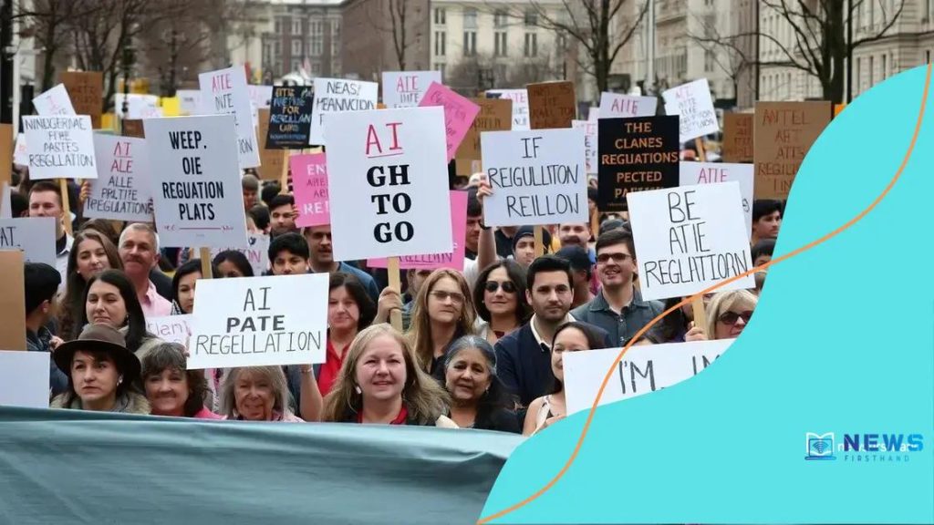 AI regulation protest wave: what it means for the future