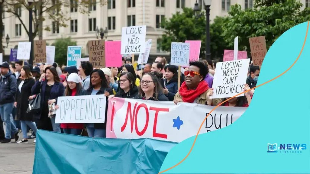 Political response to coordinated public walkouts
