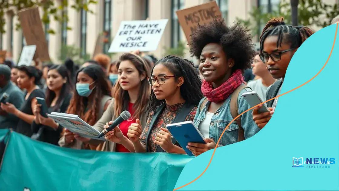 strategies and tactics used by youth activists
