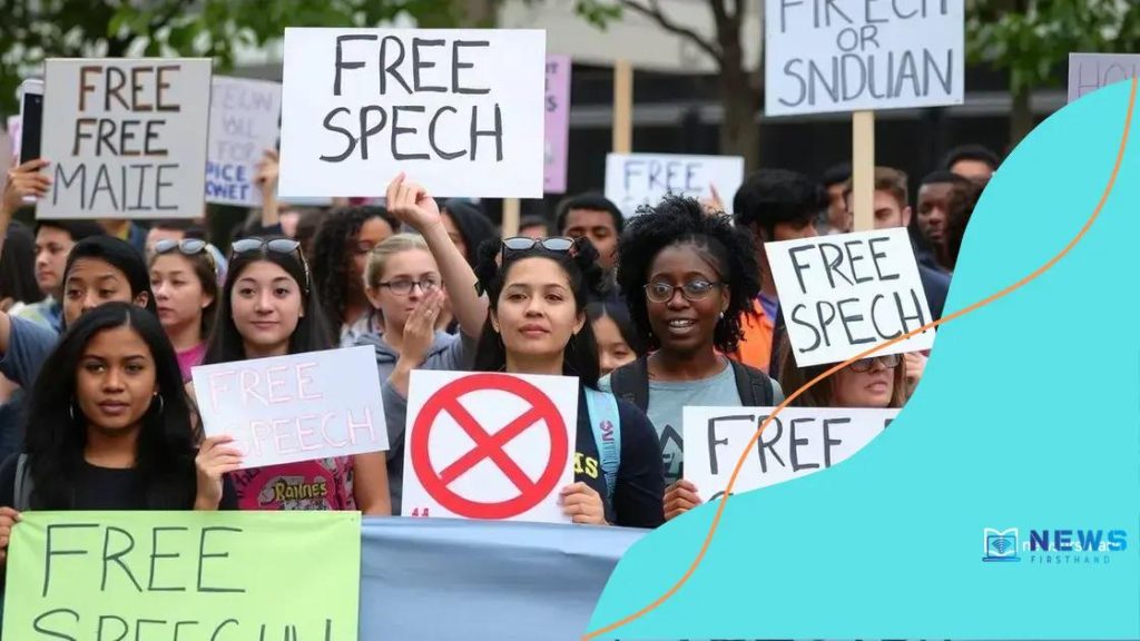 Protests against censorship in student-run media
