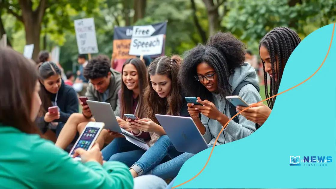 The role of social media in activism