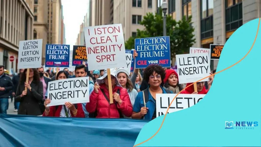 Election interference demonstration movement: understanding its impact