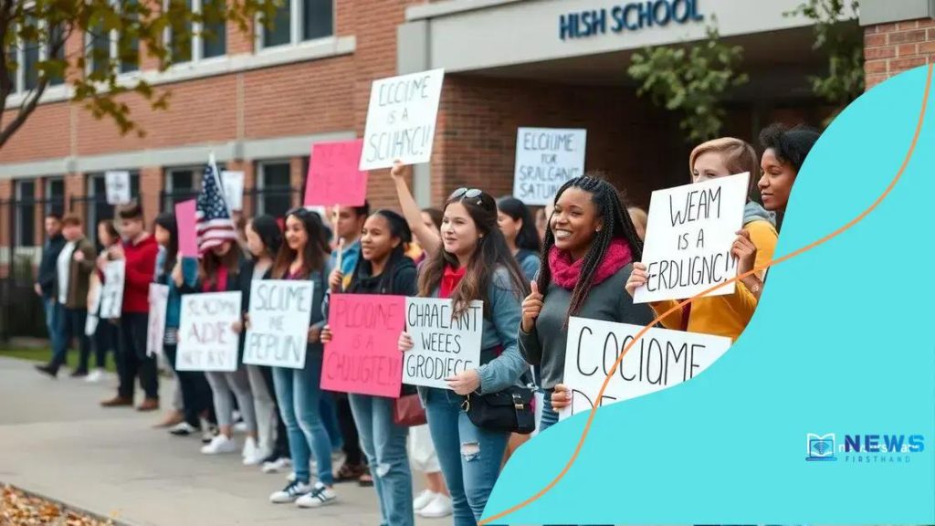 Court cases over school protest crackdowns ignite debates