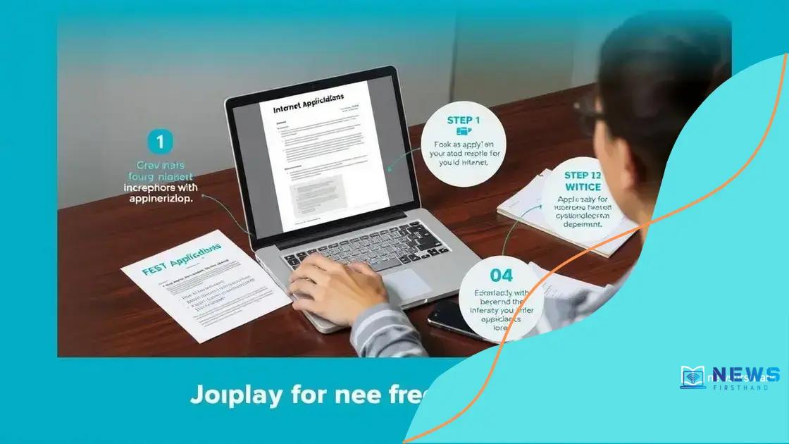 How to apply for internet subsidy programs