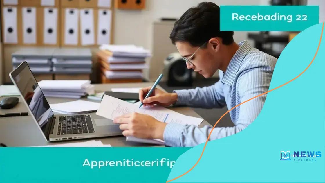 How to apply for apprenticeship funding