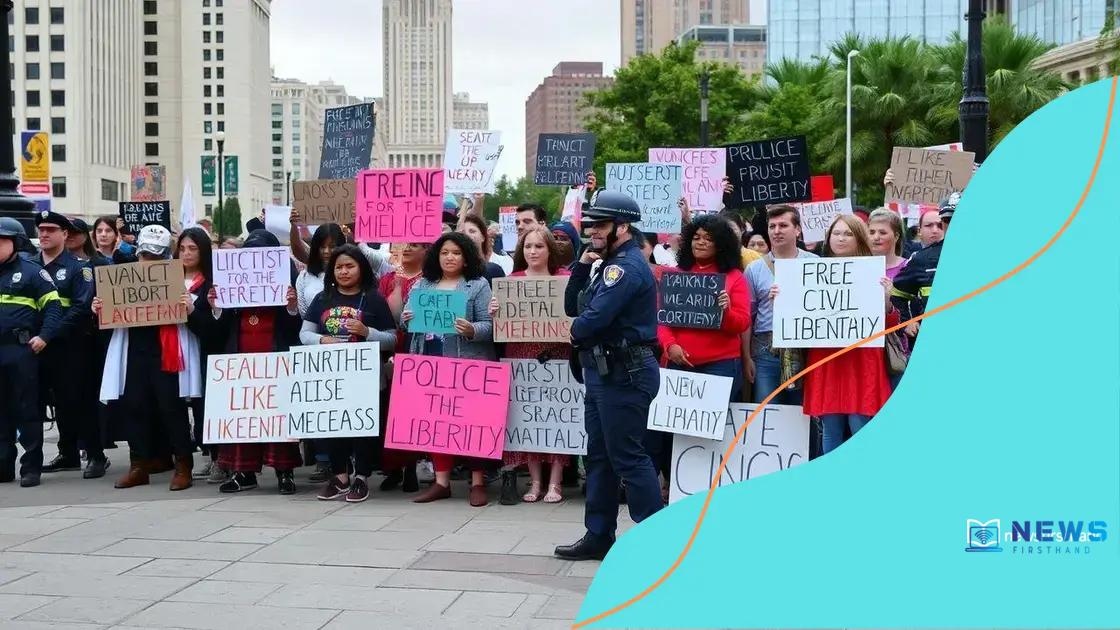 Impact of protest laws on civil liberties