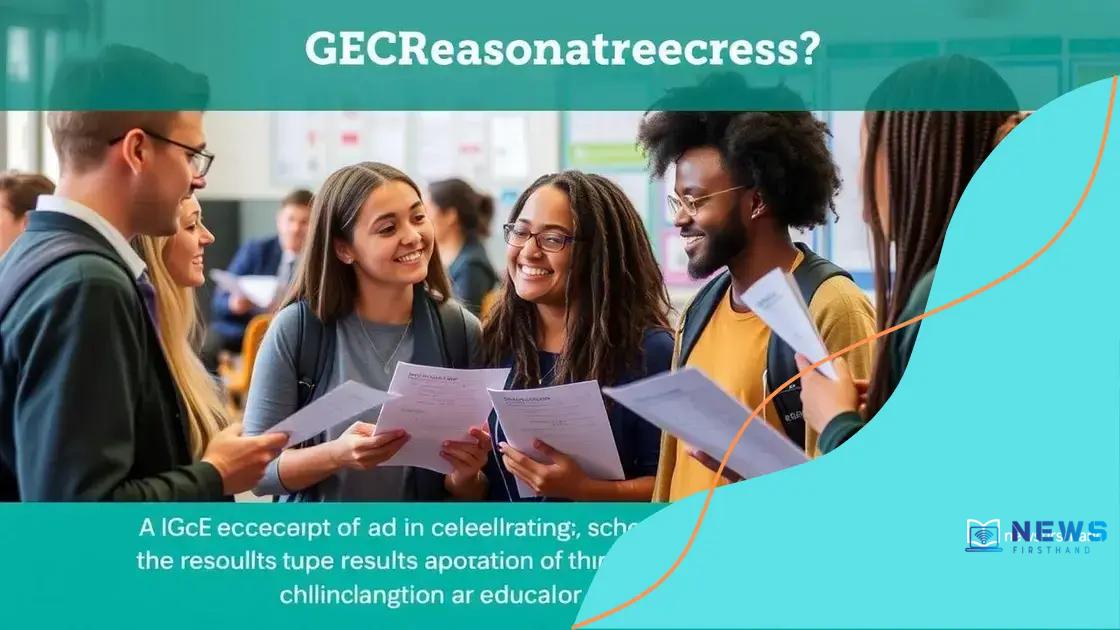 Impact of GCSE results on future education