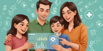 Family reviewing 2025 HSA contribution limits on a tablet for healthcare savings