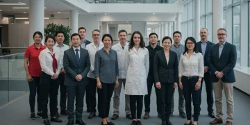 Professionals from diverse sectors representing a robust US labor market in early 2025.