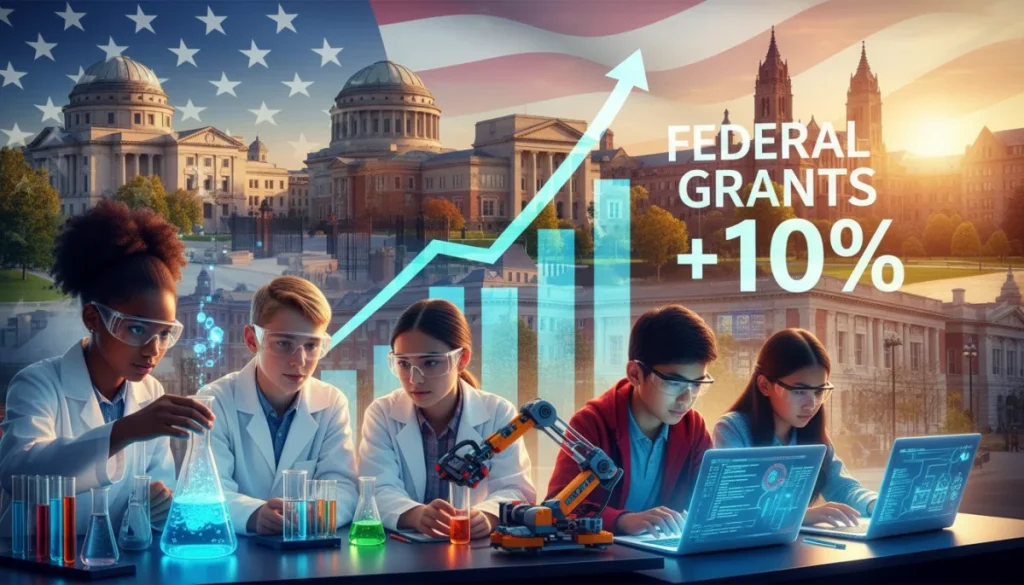 Federal Grants for STEM Programs Rise 10% in Fiscal Year 2026