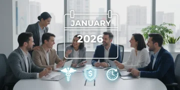 Federal employees discussing 2026 benefits updates for health and retirement